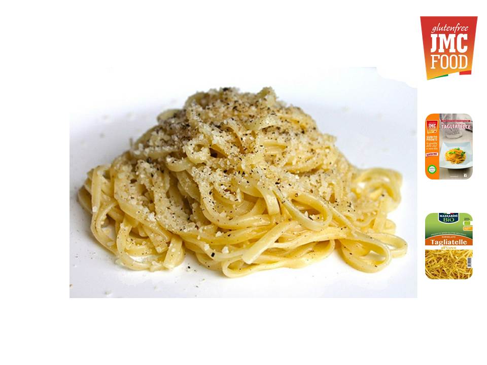 TAGLIATELLE CACIO E PEPE