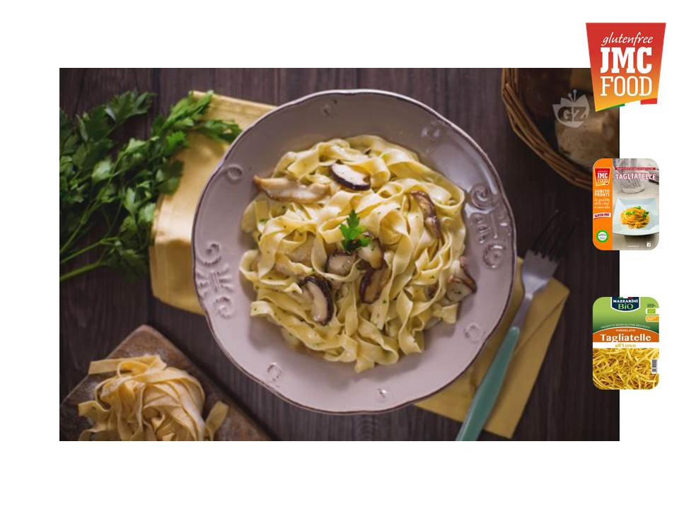 TAGLIATELLE AI FUNGHI PORCINI