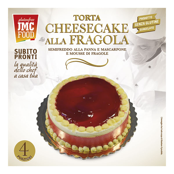 TORTA CHEESECAKE ALLA FRAGOLA