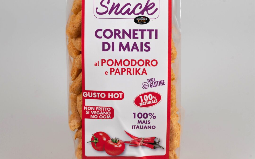 SNACK MAIS POMODORO E PAPRIKA