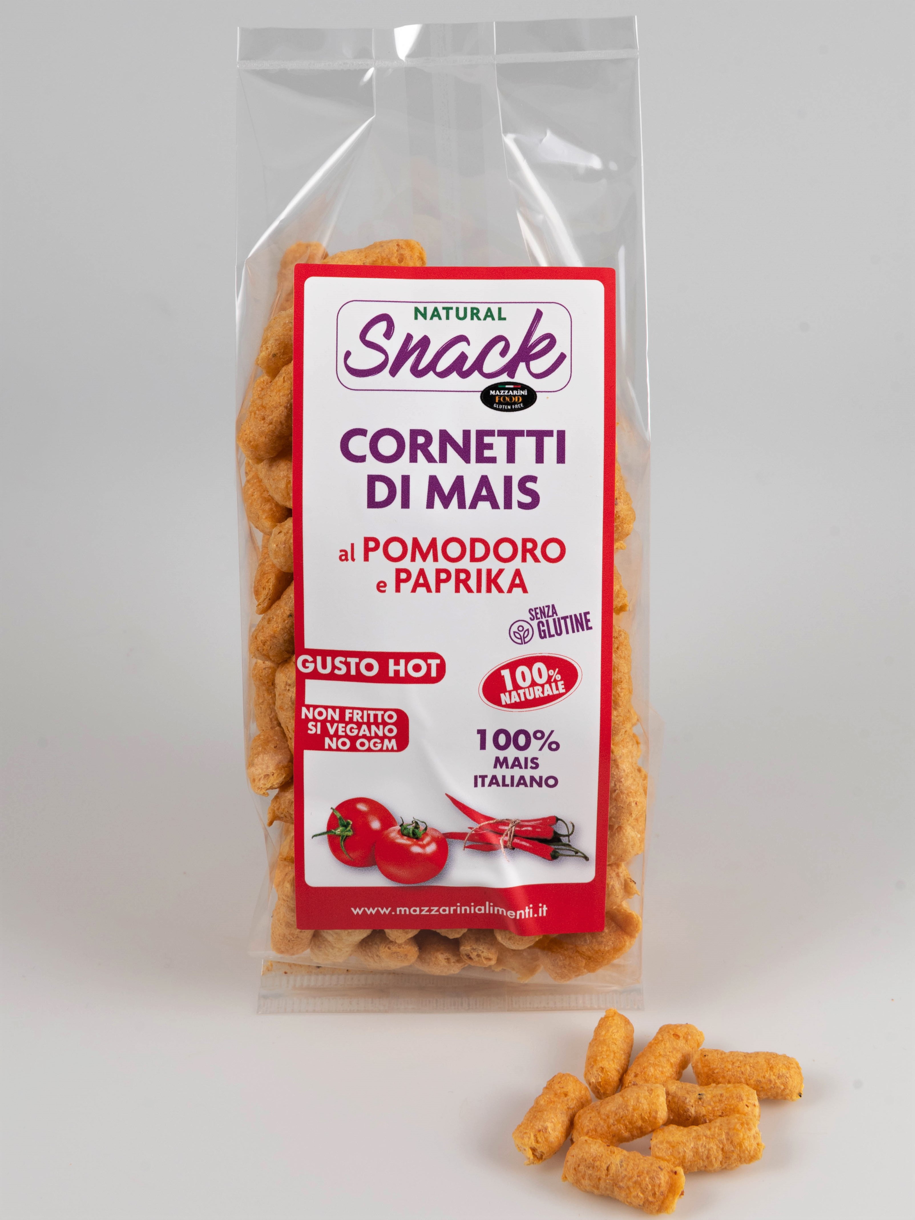 SNACK MAIS POMODORO E PAPRIKA