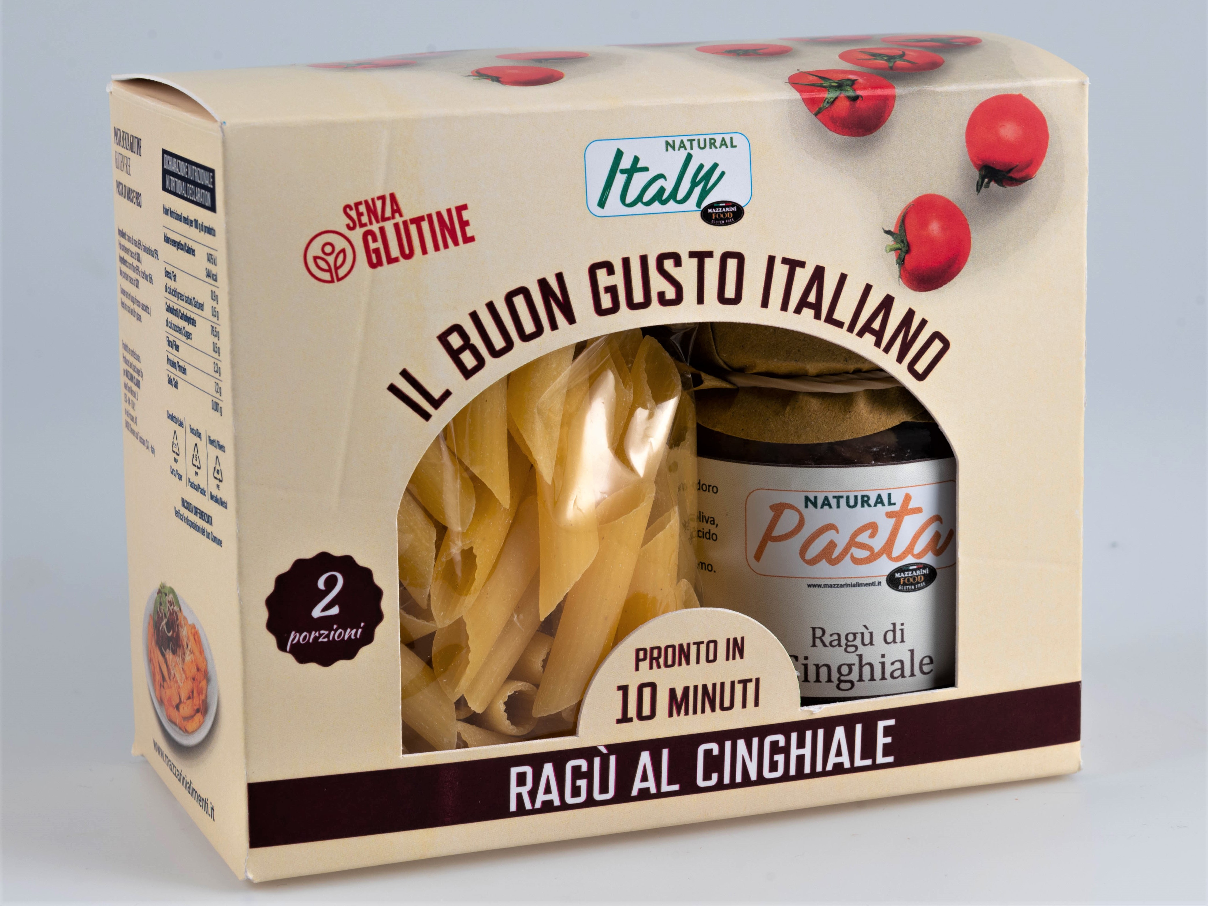 KIT SUGO E PASTA GLUTEN FREE