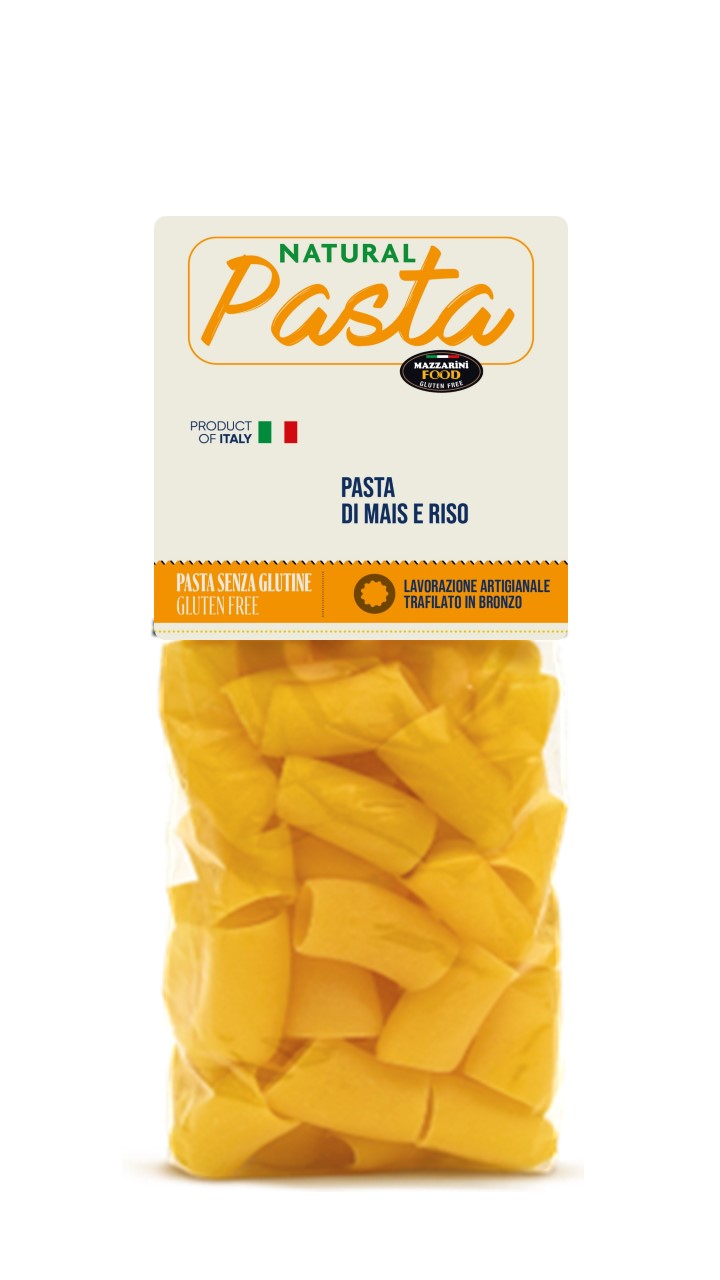 Paccheri Di Mais e Riso.